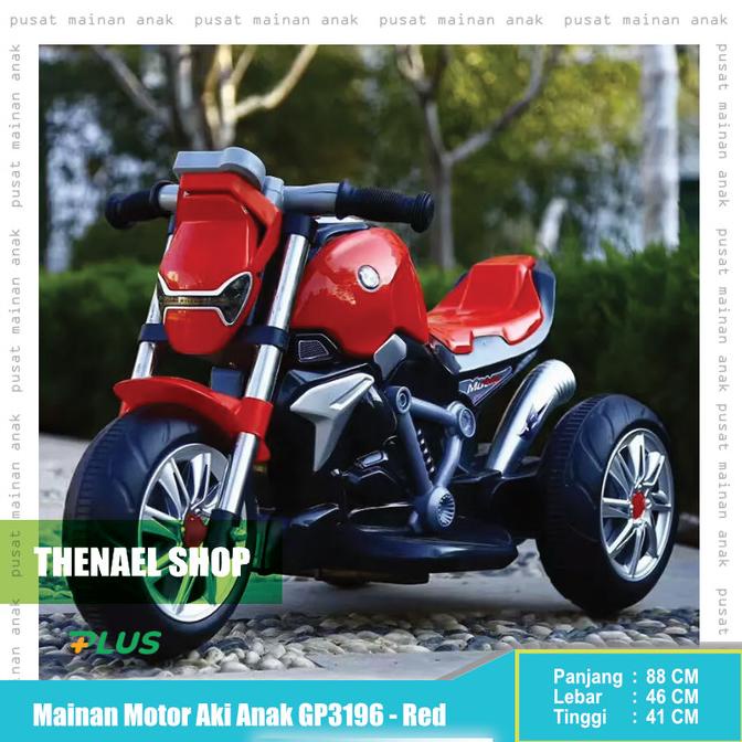 Motor Aki Anak Mainan Motoran Aki BMW - GOSEND ONLY stock ada