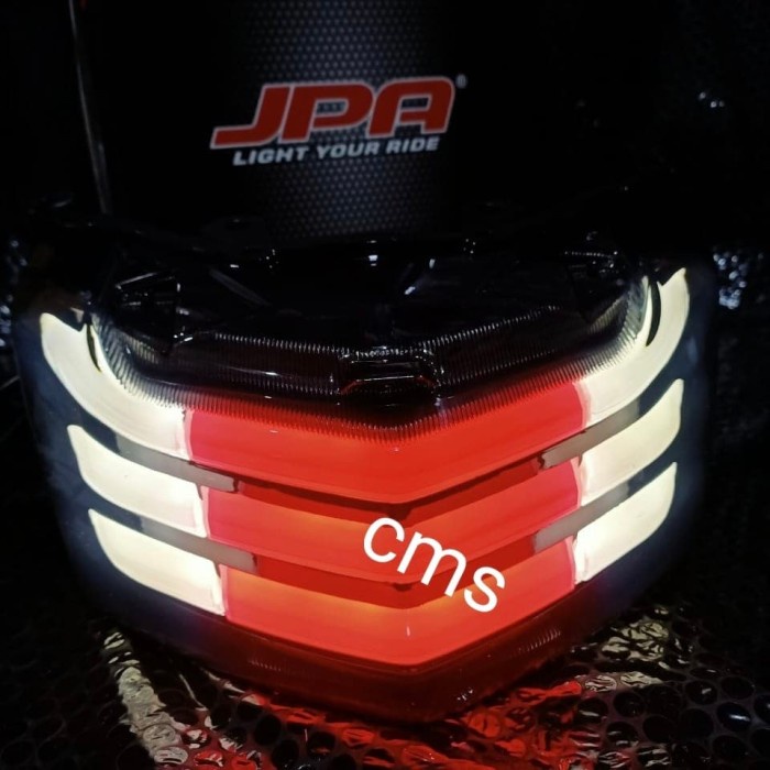 stoplamp jpa Yamaha nmax 155 old lampu stop jpa putih