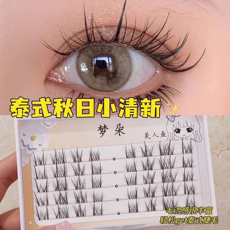 T21 - FAIRY LASHES - DOUYIN MAKEUP - Natural Japan Eyelash Fairy Extension Lashes Makeup Tools  THAILAND KOREAN MAKEUP LOOK - BULU MATA PALSU Professional Spike Lashes