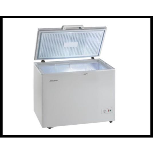Promo Modena Chest Freezer Box 200L Md 0206W Md0206W 0206W Garansi