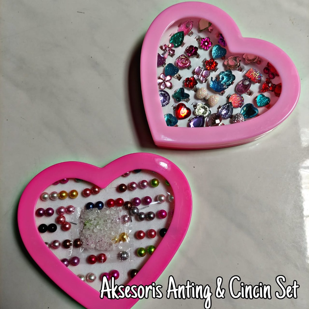 CIncin dan Anting set 36 Pasang
