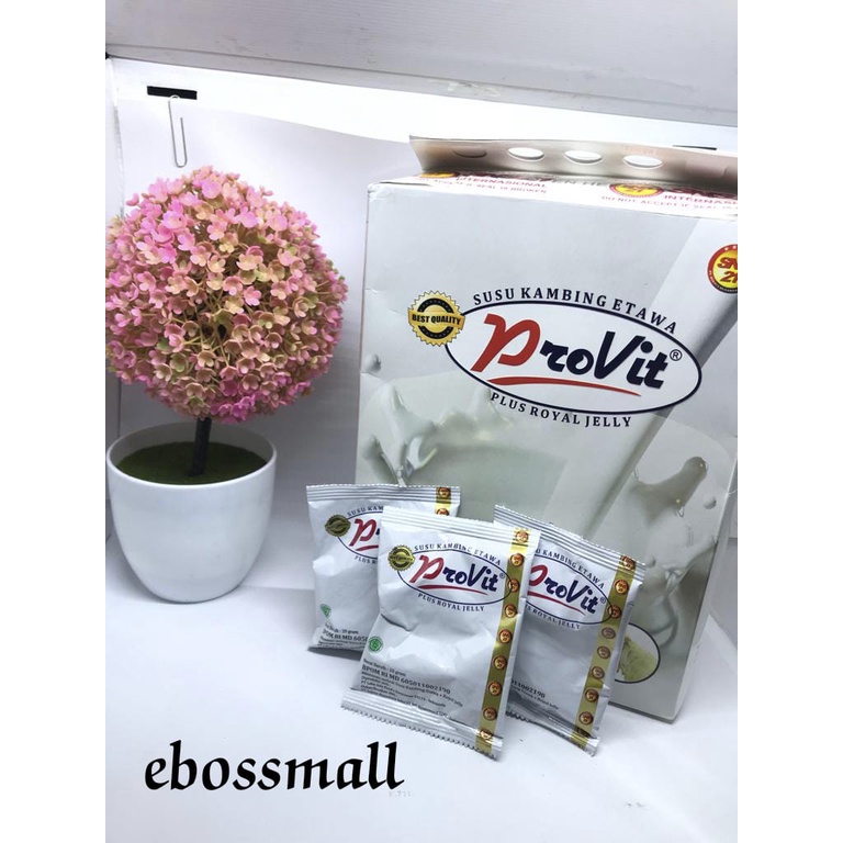 

Susu kambing etawa provit harga 1 Box isi 50 sachet Original.