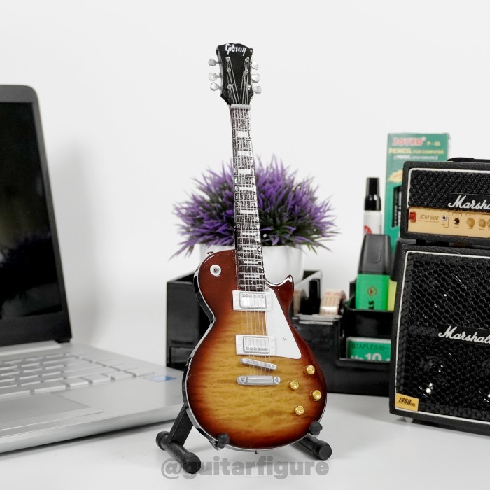 Miniatur Gitar Gibson Les Paul Slash Signature