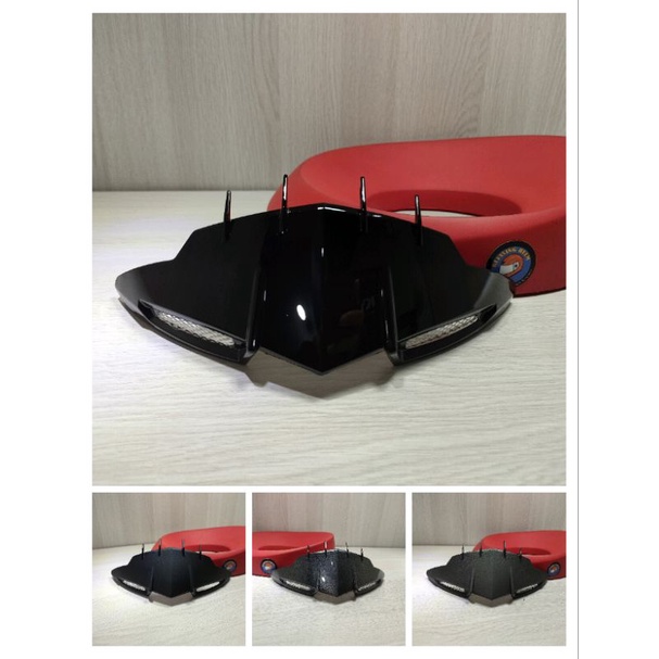 REARVENT NHK RX9 VENTILASI BELAKANG HELM FULL FACE