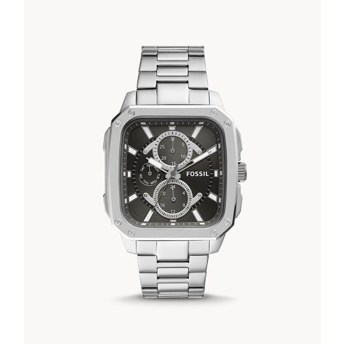 JAm BQ2655 BQ2657 BQ2656 Multifunction Silver tone Stainless Steel Watch