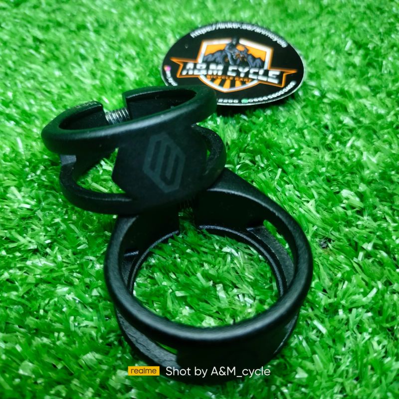 Seatclamp seatpost sepeda entity seat clamp 35mm dan 31,8mm penjepit tiang sadel sepeda lipat sepeda