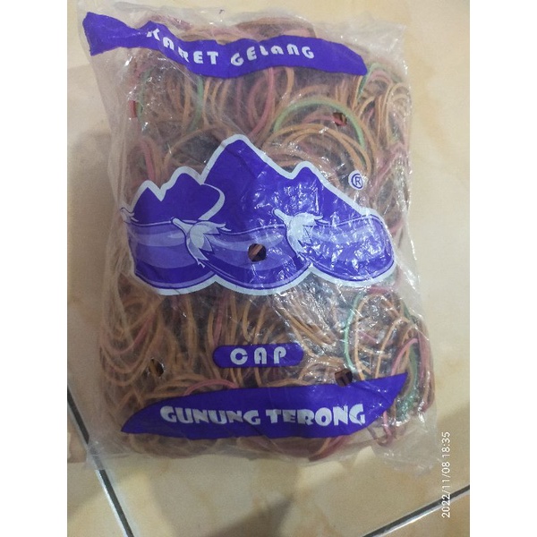 karet gelang cap gunung terong