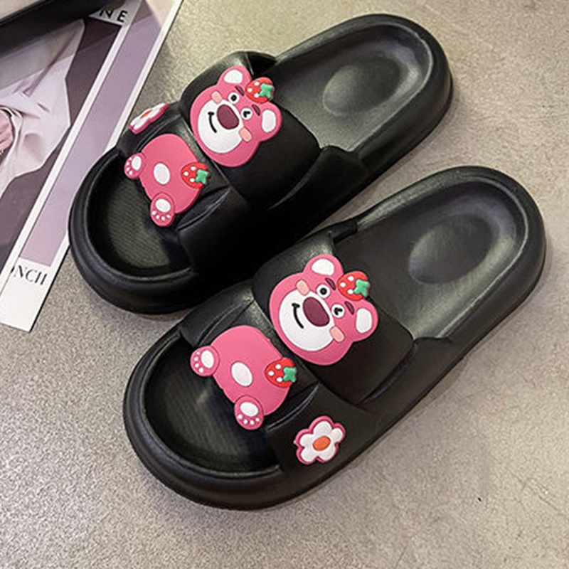 Starlight Sandal Sepatu Wanita Sandal Karet Wanita Sandal Rumah Empuk Wanita Sandal Rumah Lucu HSN11