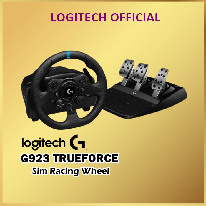 Logitech G923 TRUEFORCE Sim Racing Wheel for Playstation &amp; PC G 923