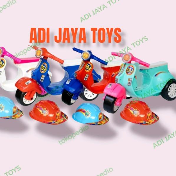 MAINAN VESPA MINI ANAK / MOBIL DORONG ANAK / SEPEDA ANAK / VESPA ANAK