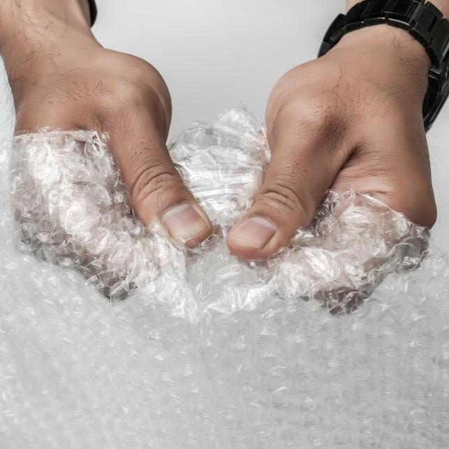 

Bubblewrap 125cm x 50m Plastik Bubble Wrap BUBLE /ROLL - Bening Hijau