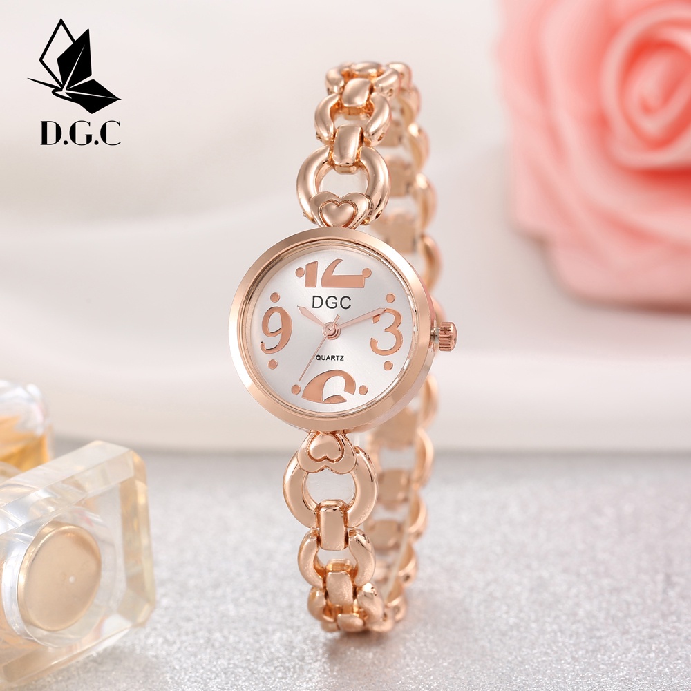 D.G.C✅Jam Tangan Wanita Kuarsa Wanita Diamond Import Fashion Titanium Cewek Quartz W245