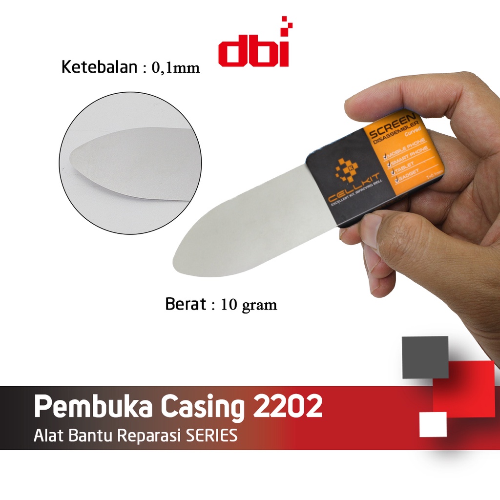 Alat Pembuka Casing, Touchscreen 2202 LCD Handphone Android Laptop CELLKIT