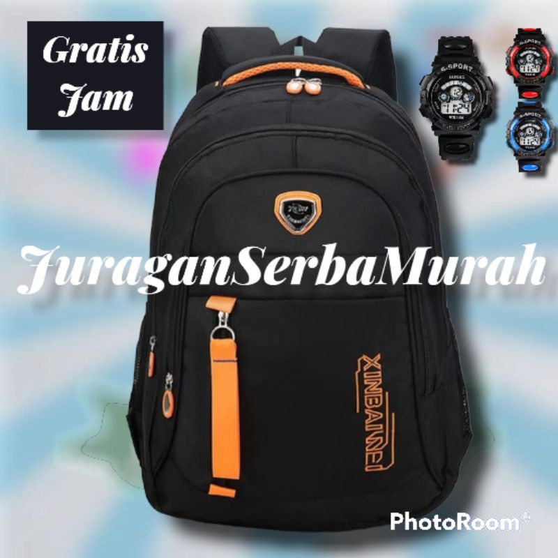 Tas Ransel Sekolah Anak Laki-laki Sport Murah