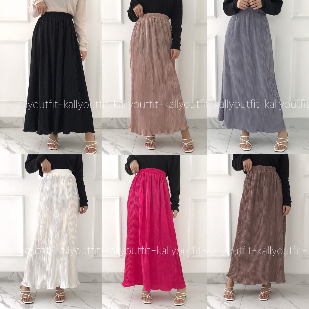 PREMIUM SKIRT KALLYOUTFIT ROK PREMIUM PLEATS