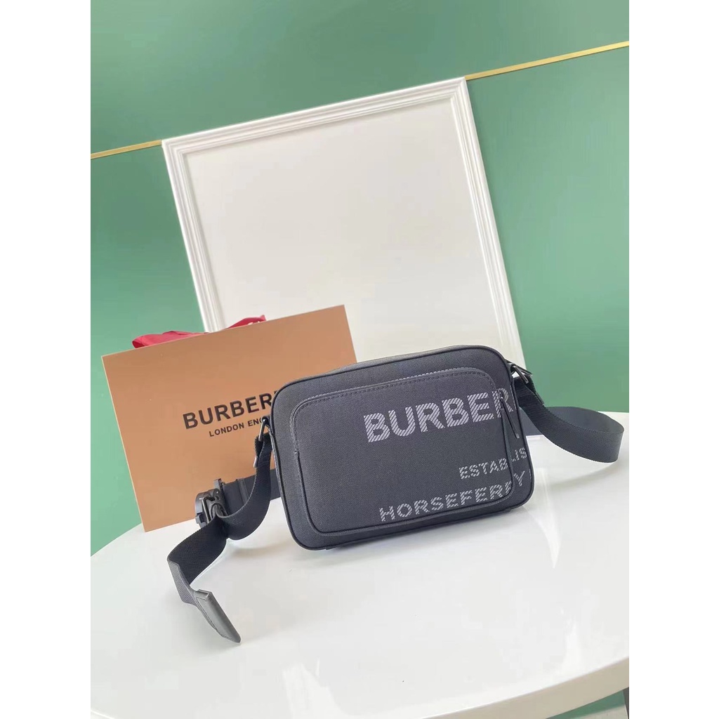 New Burberry men's camera bag messenger bag