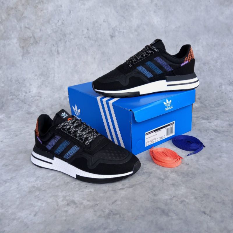 ADIDAS ZX 500 RM BOOST OG BLACK COLORWAY