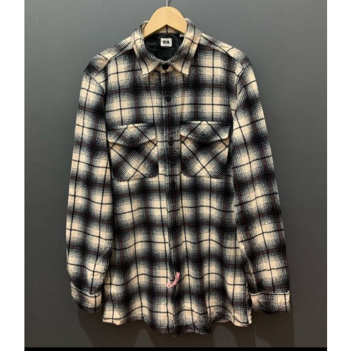 (end year sale) - Uniqlo Veterano Flannel velvet