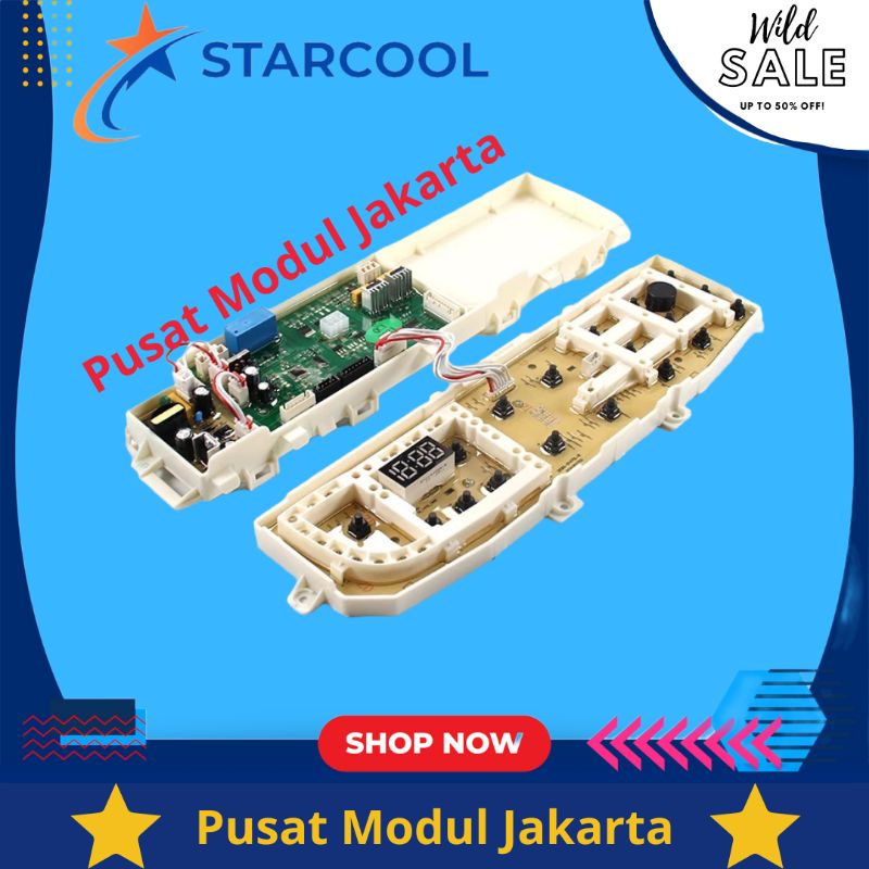 modul pcb mesin cuci samsung WA95F5S7 / WA95F5S5 / WA10F5S5 / WA11F5S7
