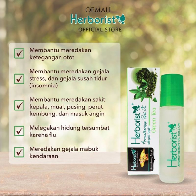 Herborist Aromatherapy Roll On Minyak Angin