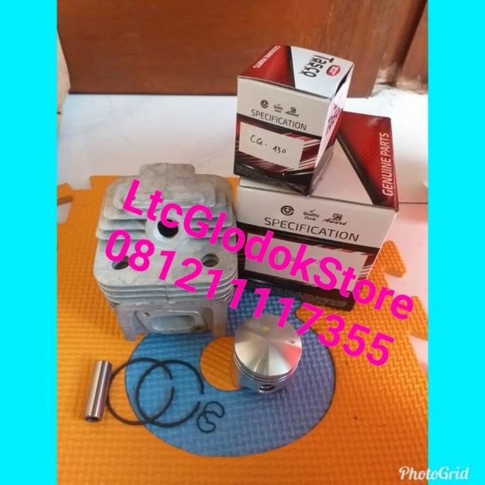 Cylinder Dan piston Assy Tasco Cg430 Mesin Potong Rumput Blok Seher barang laris
