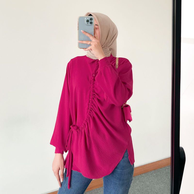 BLOUSE SERUT DEPAN