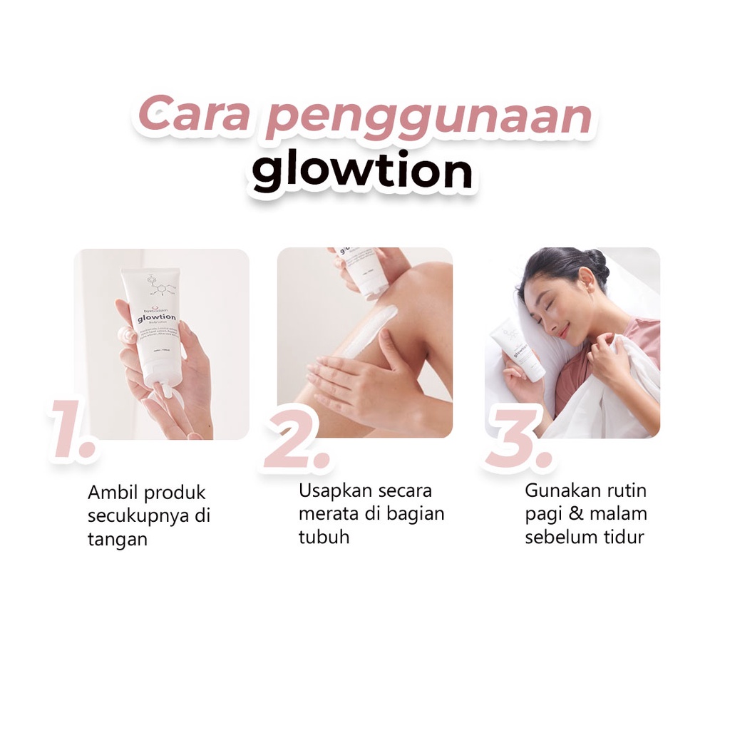 Byebadskin Glowtion - Body Lotion Pemutih Instan