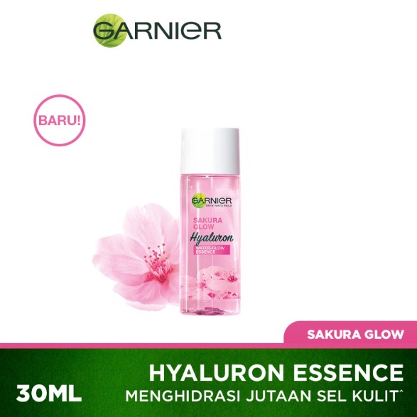 Garnier Sakura Glow Hyaluron Water Glow Essence 100ml &amp; 30 ml