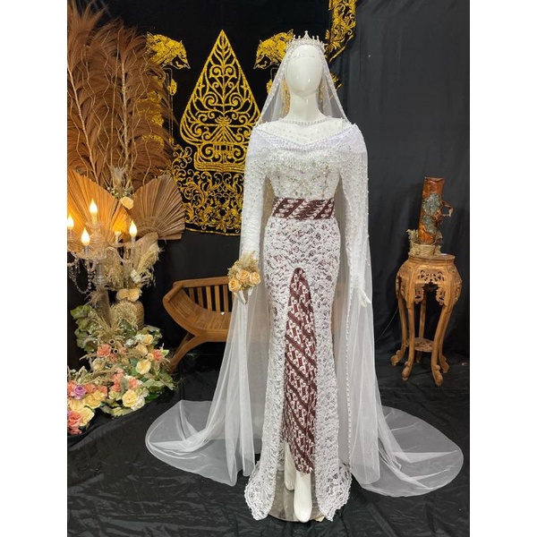 KEBAYA AKAD TUNIK PREMIUN /KEBAYA  MODEREN||KEBAYA AKAD SEMATA KAKIKEBAYA AKAD NIKAH | KEBAYA AKAD BARU