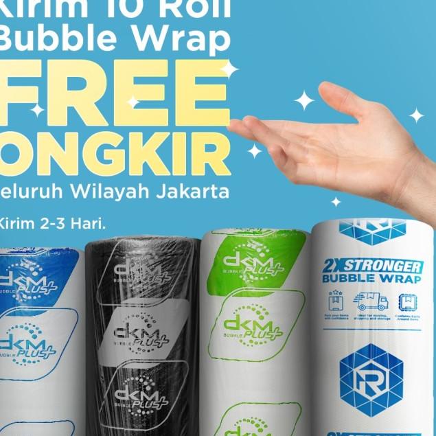 

PLASTIK BUBBLE / BUBBLE WRAP 125CM X 50M DKM+ PREMIUM MURAH - HIJAU BENING