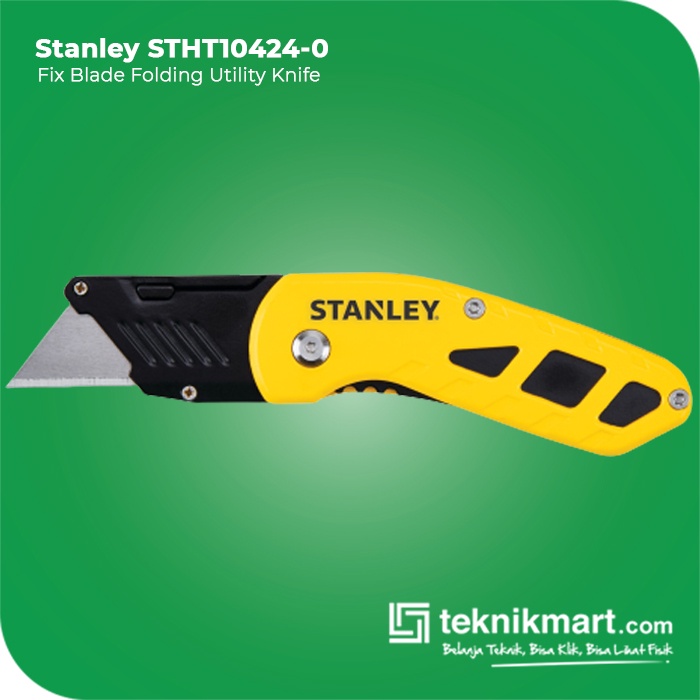

Stanley Fixed Blade Folding Utility Knife / Pisau Cutter STHT10424-0