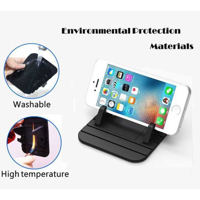 Dashboard Mobil Holder Hp Dudukan Penopang Smartphone Karet Anti Slip