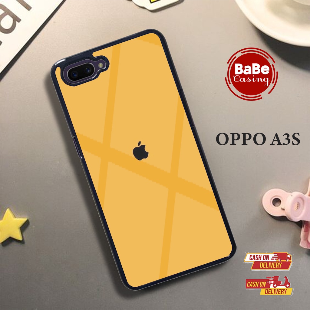 Casing Oppo A3S Apl Case Oppo A3s Hardcase Softcase Glosy Cassing Terbaru Terlaris Lucu Keren Babe