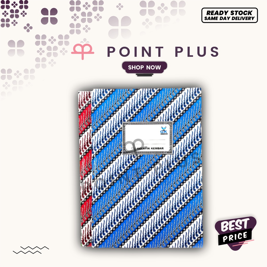 

Buku Folio 20 cm x 30 cm 100 lembar GELATIK KEMBAR
