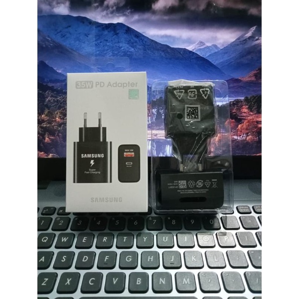 Charger Samsung S22 5G 35W Usb C To C Casan Samsung S22 5G PD Adapter 35W Usb C To C Super Fast Char