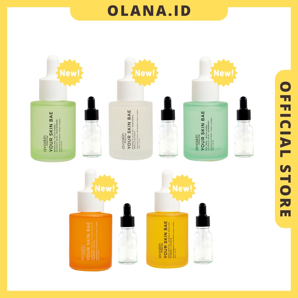 [SHARE PART 2] Avoskin Your Skin Bae Serum Kojic Acid - Avoskin Your Skin Bae Serum Mandelic Acid - 