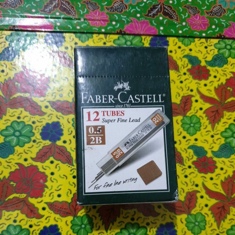 

Isi Pensil FaberCastle 0,5/2B