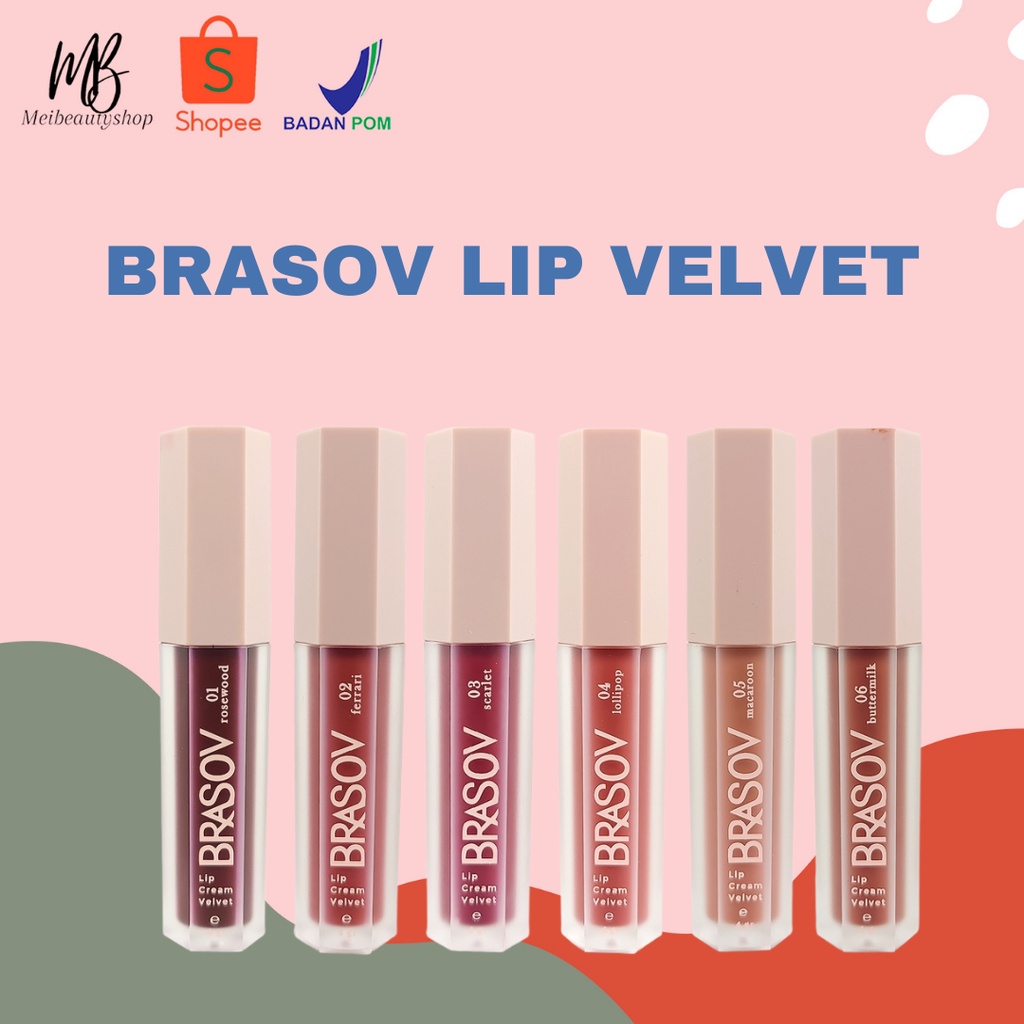 Brasov Lip Cream Velvet - Lip Cream