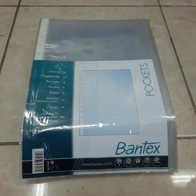 

PP Pocket Bantex 8843 08 Folio 0.06 mm