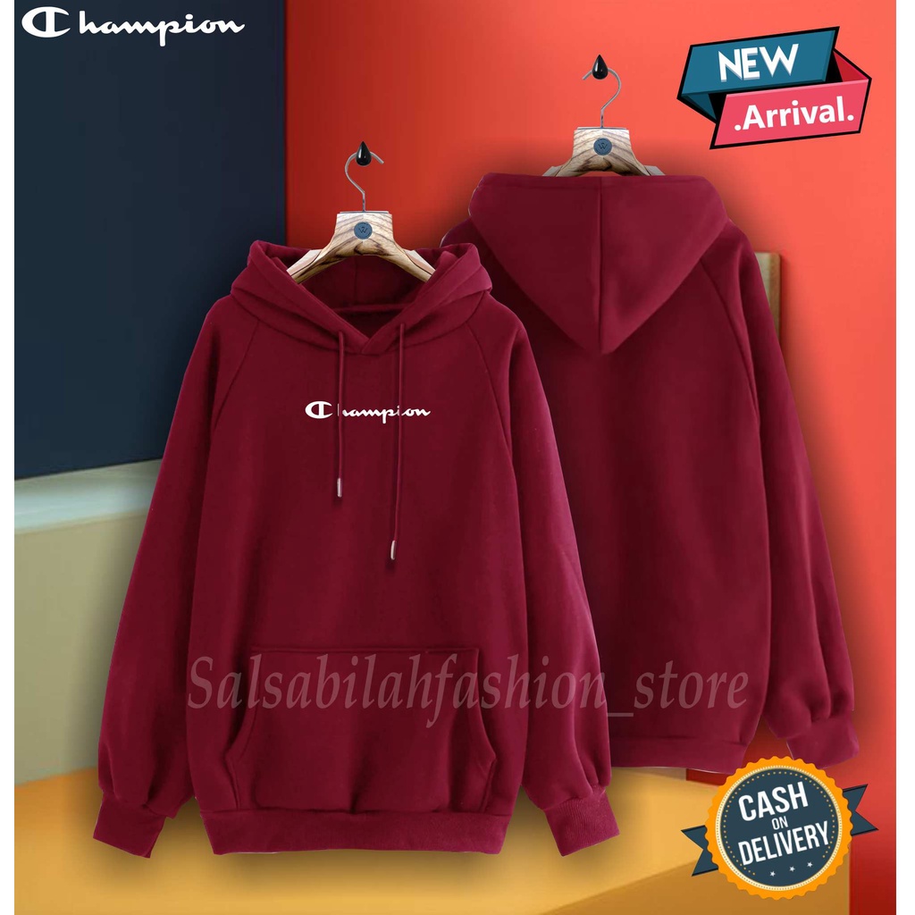 SWEATER HOODIE DISTRO Pria Wanita Jumper Premium Bahan Fleece Tebal