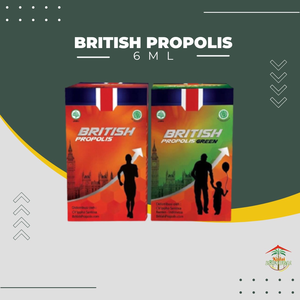 British Propolis - Propolis British Asli Original 100% Untuk Dewasa dan Anak
