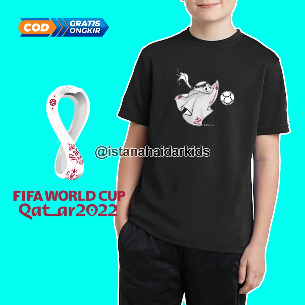 KAOS WORLD CUP QATAR 2022 ANAK LAKI LAKI WANITA / KAOS PIALA DUNIA QATAS 2022 ORIGINAL ANAK ARGENTIN