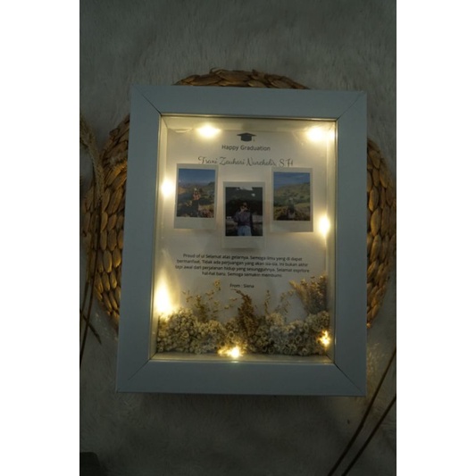 Edelweis Frame 6R | Kado figura Wedding, Birthday, Wisuda dll