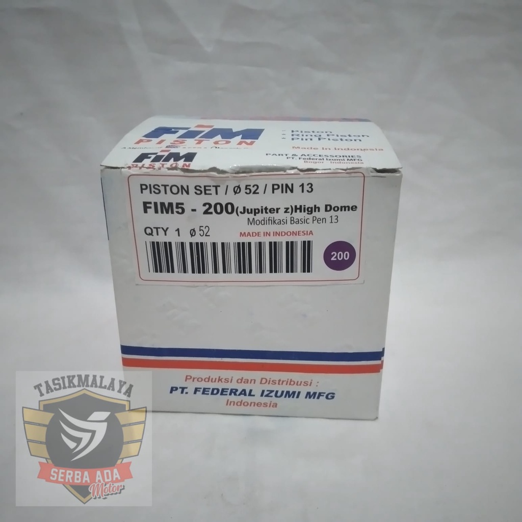 PISTON KIT SEHER KIT FIM 5 150 HIGH DOME PEN 13 JUPITER Z