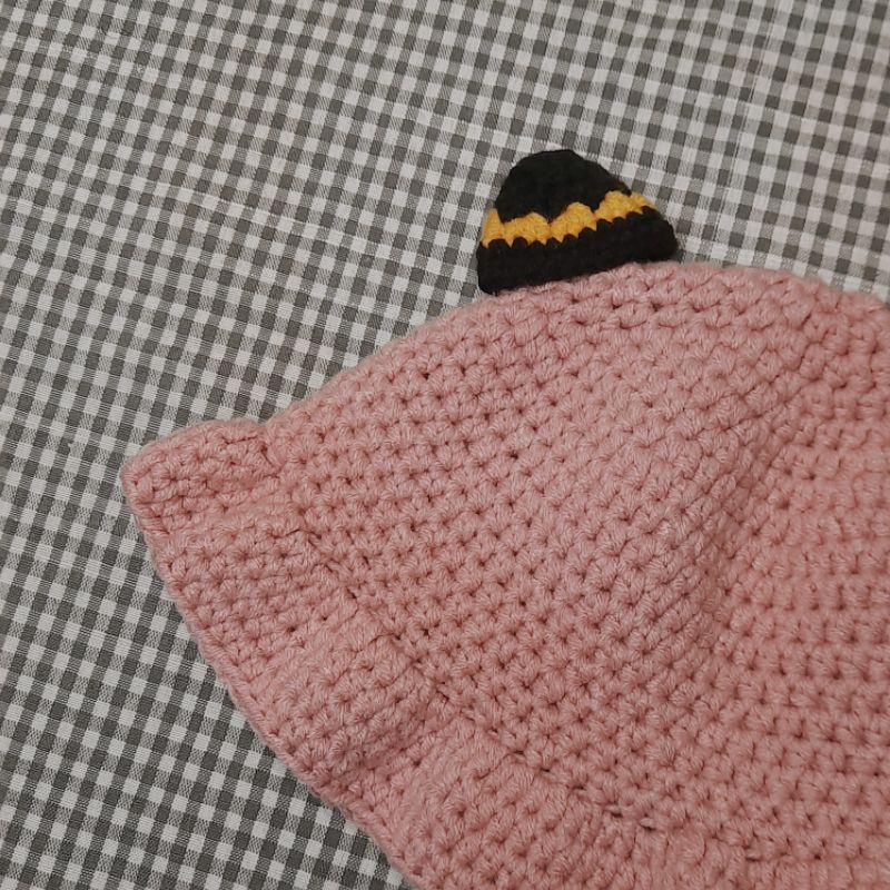 Anya Forger SPY X FAMILY Bucket Hat (topi rajut)