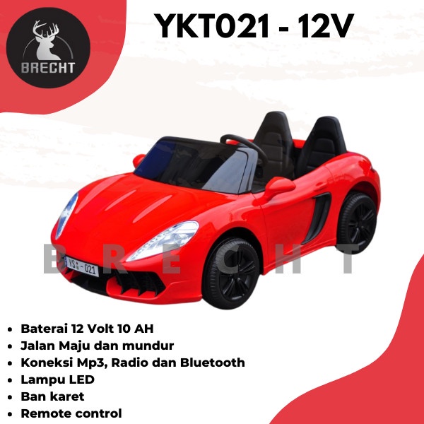 Mobil Aki Anak Porsche Yukita YSA 021 Mainan Mobil Aki