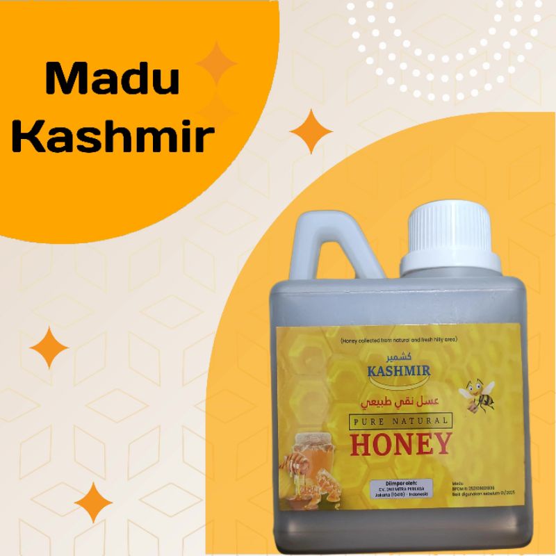 

Madu Kashmir Pure Honey Kemasan Repack 500gr