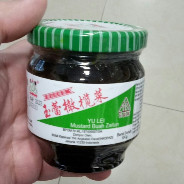 

NEW Yu Lei TTS Mustard Buah Zaitun Vegetable 180gr / Kana Chai / Kanachai