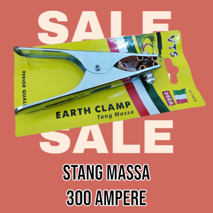 Tang Massa / Stang Massa / Earth Clamp Stang Las Klem Masa 300 Ampere