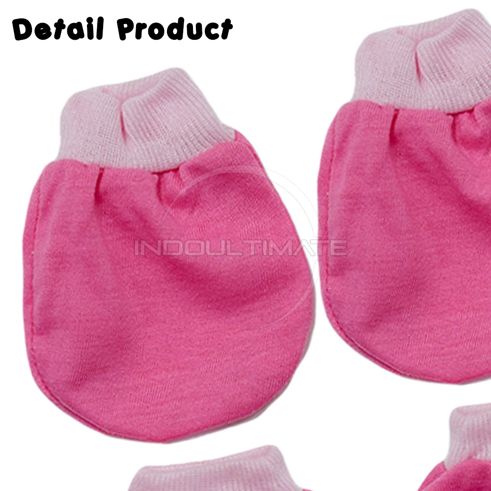 1 Set Sarung Tangan + Sarung Kaki Bayi ST-03 Pelindung Tangan Bayi Pelindung Kaki Bayi Sarung Tangan Dan Kaos Kaki Baby New Born Sarung Tangan Kaki Bayi Baru Lahir Newborn